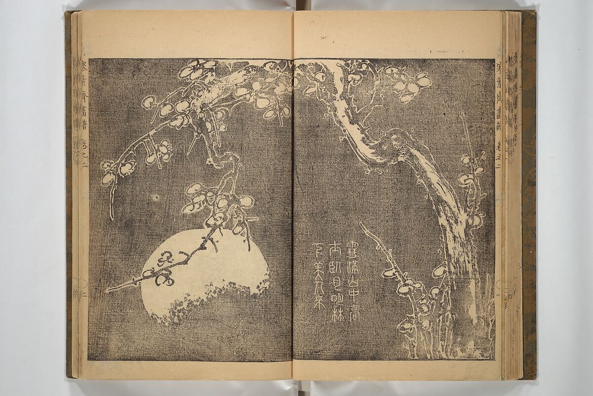 Kan'yōsai Picture Album (Kan'yōsai gafu) 寒葉斎画譜, Kan'yōsai 寒葉斎 (Tatebe Ayatari 建部綾足) (Japanese, 1719–1774), Set of three woodblock printed books; ink on paper, Japan