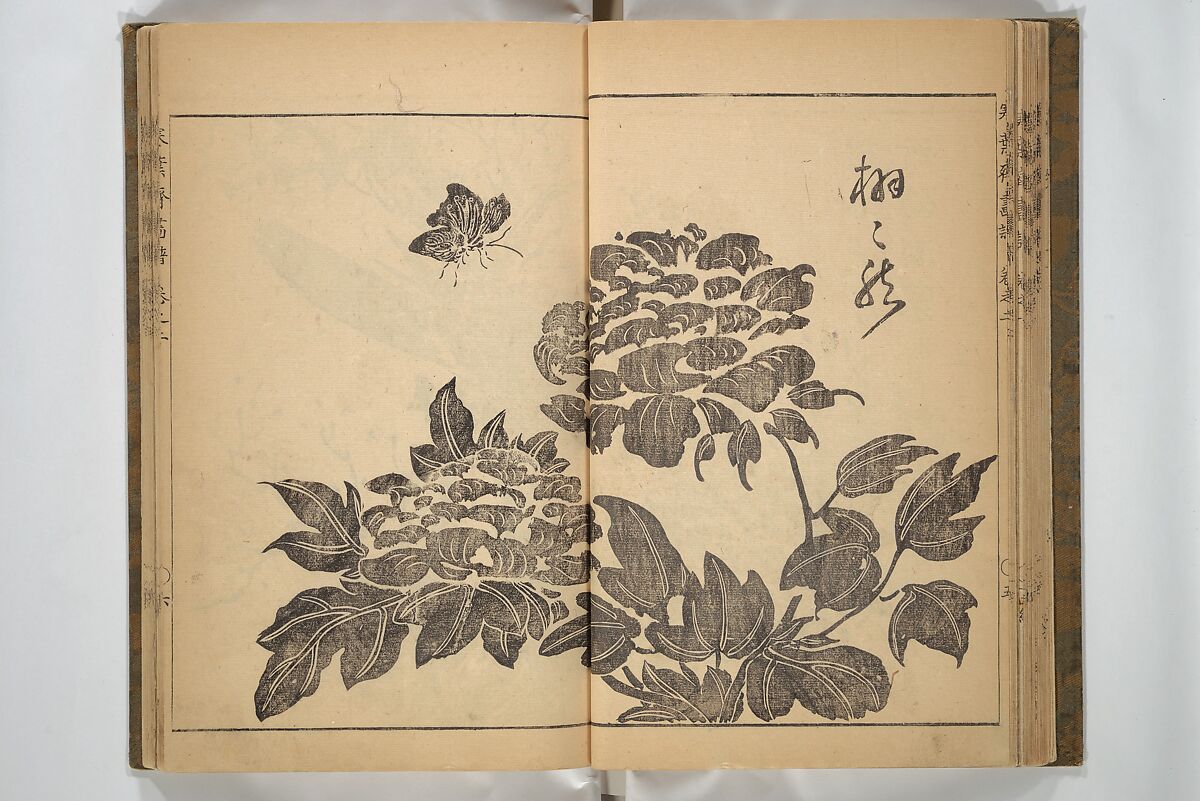 Kan'yōsai Picture Album (Kan'yōsai gafu) 寒葉斎画譜, Kan'yōsai 寒葉斎 (Tatebe Ayatari 建部綾足) (Japanese, 1719–1774), Set of three woodblock printed books; ink on paper, Japan