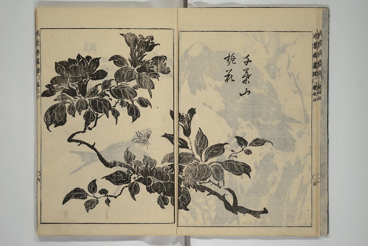 Kan'yōsai Picture Album (Kan'yōsai gafu) 寒葉斎画譜, Kan'yōsai 寒葉斎 (Tatebe Ayatari 建部綾足) (Japanese, 1719–1774), Set of five woodblock printed books; ink on paper, Japan