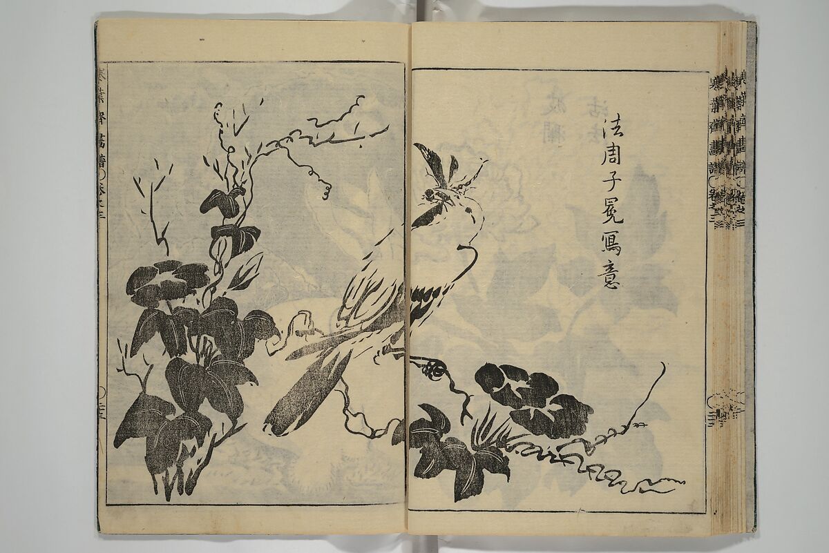 Kan'yōsai Picture Album (Kan'yōsai gafu) 寒葉斎画譜, Kan'yōsai 寒葉斎 (Tatebe Ayatari 建部綾足) (Japanese, 1719–1774), Set of five woodblock printed books; ink on paper, Japan