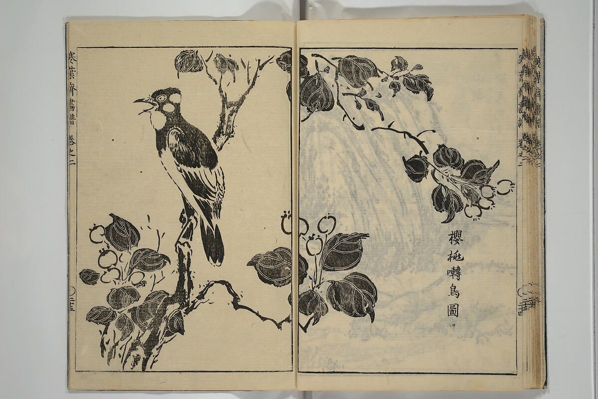 Kan'yōsai Picture Album (Kan'yōsai gafu) 寒葉斎画譜, Kan'yōsai 寒葉斎 (Tatebe Ayatari 建部綾足) (Japanese, 1719–1774), Set of five woodblock printed books; ink on paper, Japan