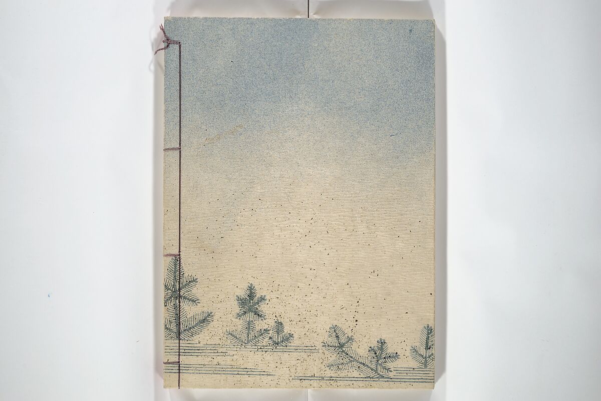 Weighing the Goods of Love (Enshoku shinasadame)  艶色品定女, Utagawa Kunimori II 二代歌川国盛画 (Japanese, active 1830–1861), Set of three woodblock-printed books (hanshibon); ink and color on paper, Japan