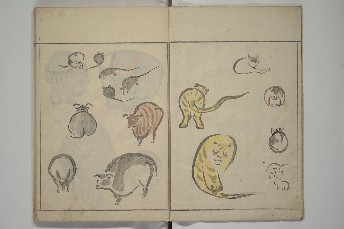 Kuwagata Keisai 鍬形蕙斎 - How to Draw Birds, Insects and