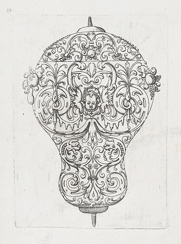 Main Part of a Cup, from Fysirungen Zum Verzeichnen Für Die Goldtschmidt, Nuremberg, 1599