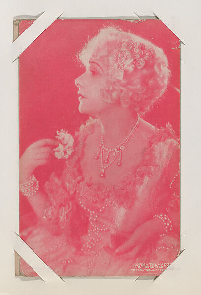 Norma Talmadge in "Graustark" from Scenes from Movies Exhibit Cards series (W404), Commercial color photolithograph 