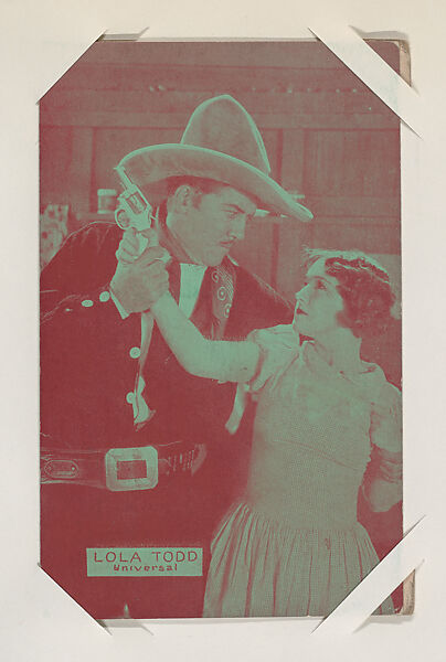 Lola Todd from Movie Stars Exhibit Cards series (W401), Commercial color photolithograph 