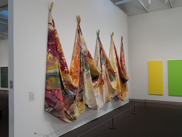 Carousel State, Sam Gilliam (American, born Tupelo, Mississippi, 1933–2022 Washington, D.C.), Acrylic and aluminum powder on canvas
