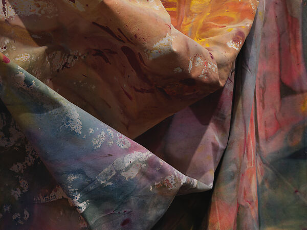 Carousel State, Sam Gilliam (American, born Tupelo, Mississippi, 1933–2022 Washington, D.C.), Acrylic and aluminum powder on canvas