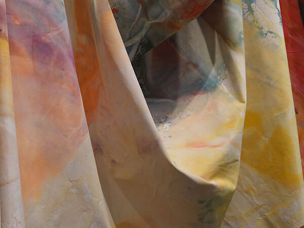 Carousel State, Sam Gilliam (American, born Tupelo, Mississippi, 1933–2022 Washington, D.C.), Acrylic and aluminum powder on canvas