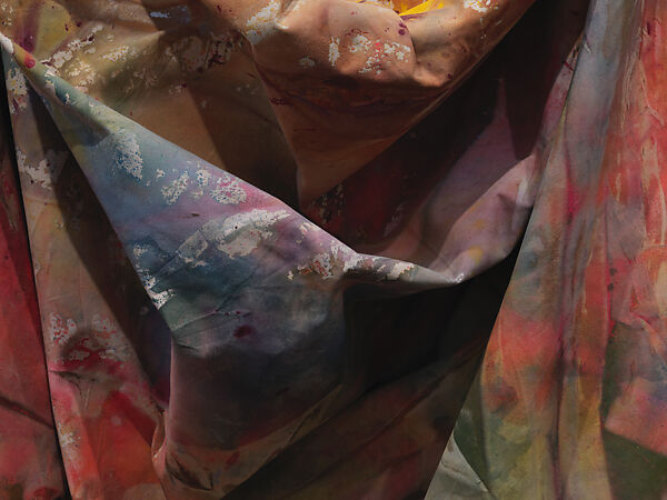 Carousel State, Sam Gilliam (American, born Tupelo, Mississippi, 1933–2022 Washington, D.C.), Acrylic and aluminum powder on canvas