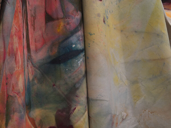 Carousel State, Sam Gilliam (American, born Tupelo, Mississippi, 1933–2022 Washington, D.C.), Acrylic and aluminum powder on canvas