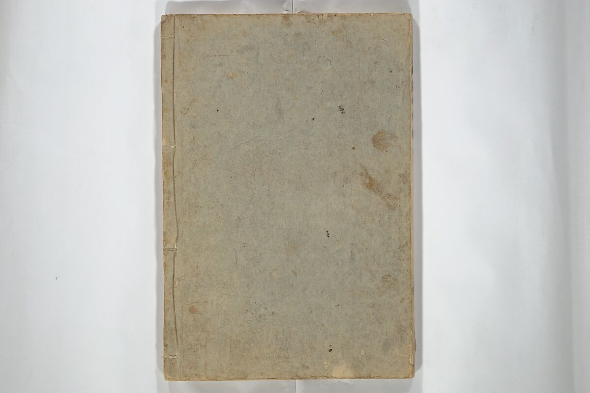 Pictures by Famous Artists (Meika gafu) 名家画譜, Yosa Buson 与謝蕪村 (Japanese, 1716–1783)  , and others, Set of two woodblock printed books; ink and color on paper, Japan