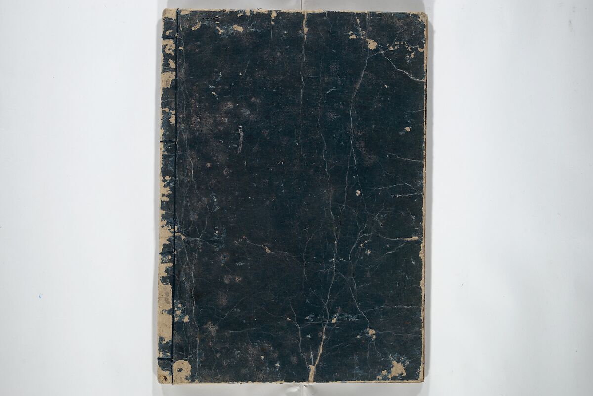 The Moving Brush in "Rough" Painting (Unpitsu soga) 運筆麁画, Tachibana Morikuni 橘守国 (Japanese, 1679–1748), Set of three woodblock printed books; ink on paper, Japan