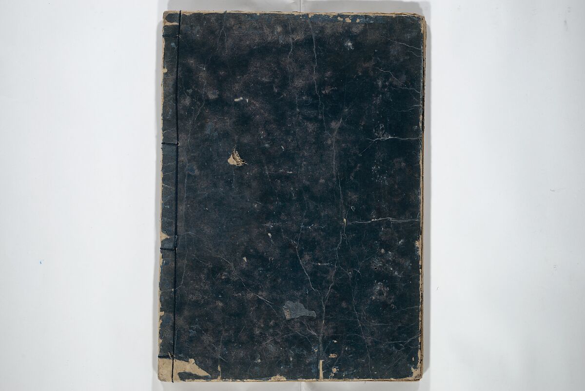 The Moving Brush in "Rough" Painting (Unpitsu soga) 運筆麁画, Tachibana Morikuni 橘守国 (Japanese, 1679–1748), Set of three woodblock printed books; ink on paper, Japan