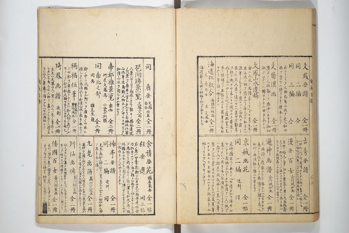 The Nantei Picture Album, Supplementary Volume (Nantei gafu kōhen)  楠亭画譜後篇, Nishimura Nantei 西村 楠亭 (Japanese, 1775–1834), Set of three woodblock printed books; ink on paper and ink and color on paper (vol. "kan"), Japan