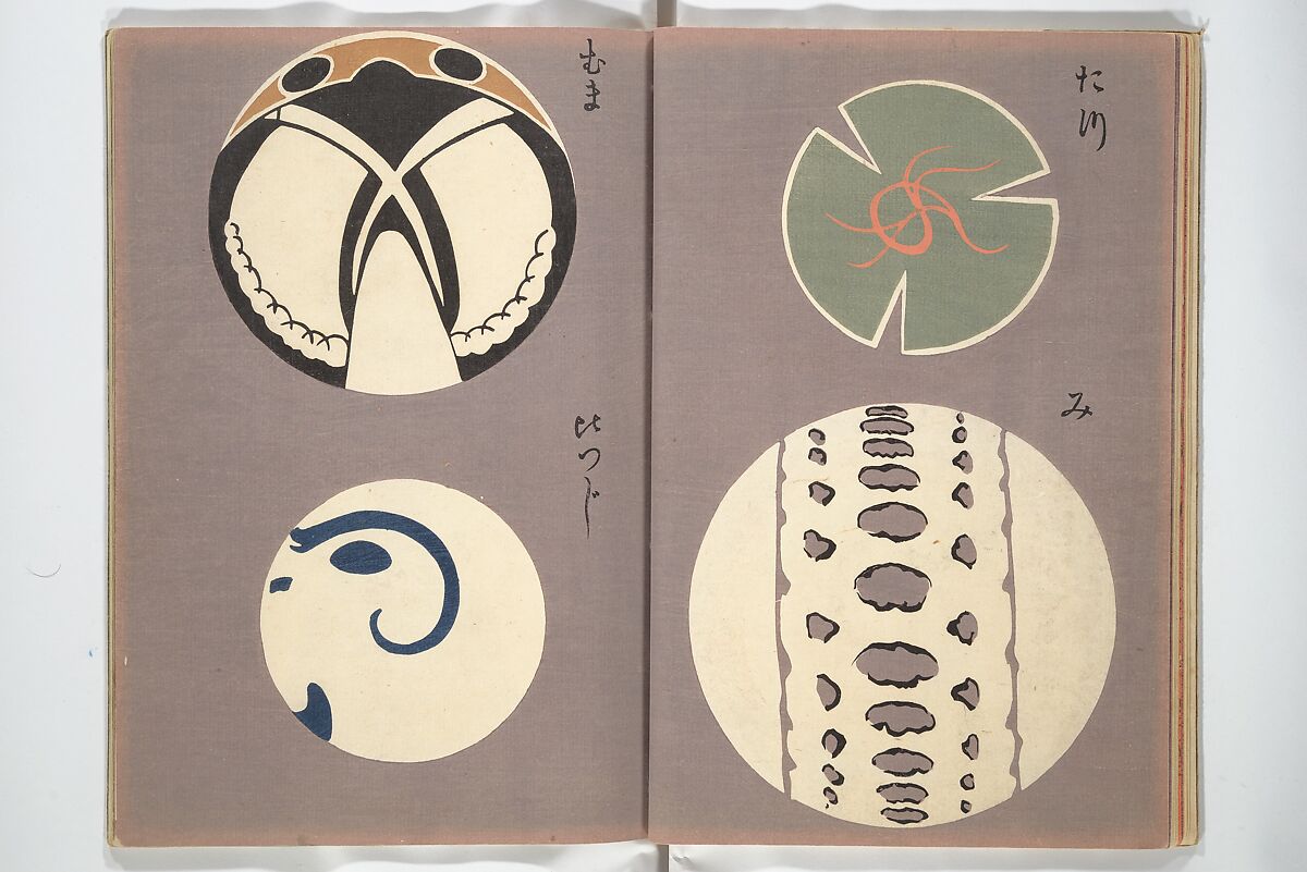 Practical Sketchbook (Ōyō manga) 応用漫画, Ogino Issui 荻野一水 (Japanese, active early 20th century), Set of two woodblock printed books; ink and color on paper, Japan