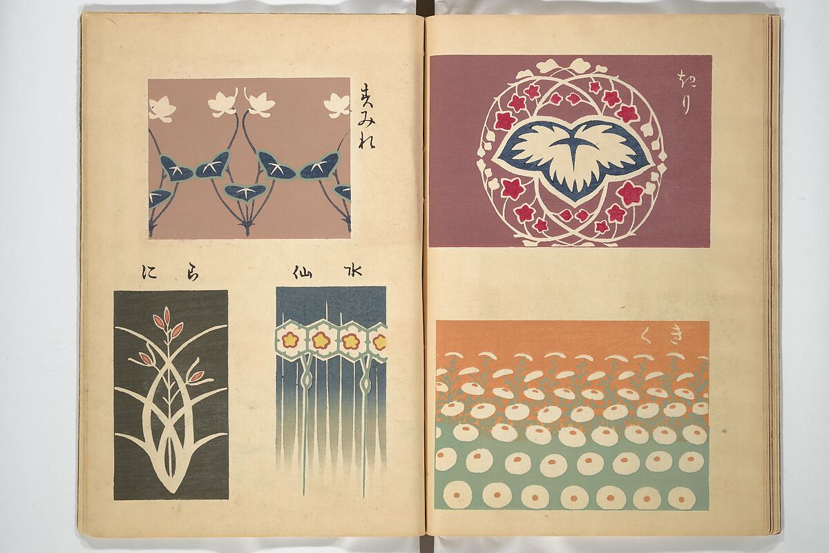 Practical Sketchbook (Ōyō manga) 応用漫画, Ogino Issui 荻野一水 (Japanese, active early 20th century), Set of two woodblock printed books; ink and color on paper, Japan
