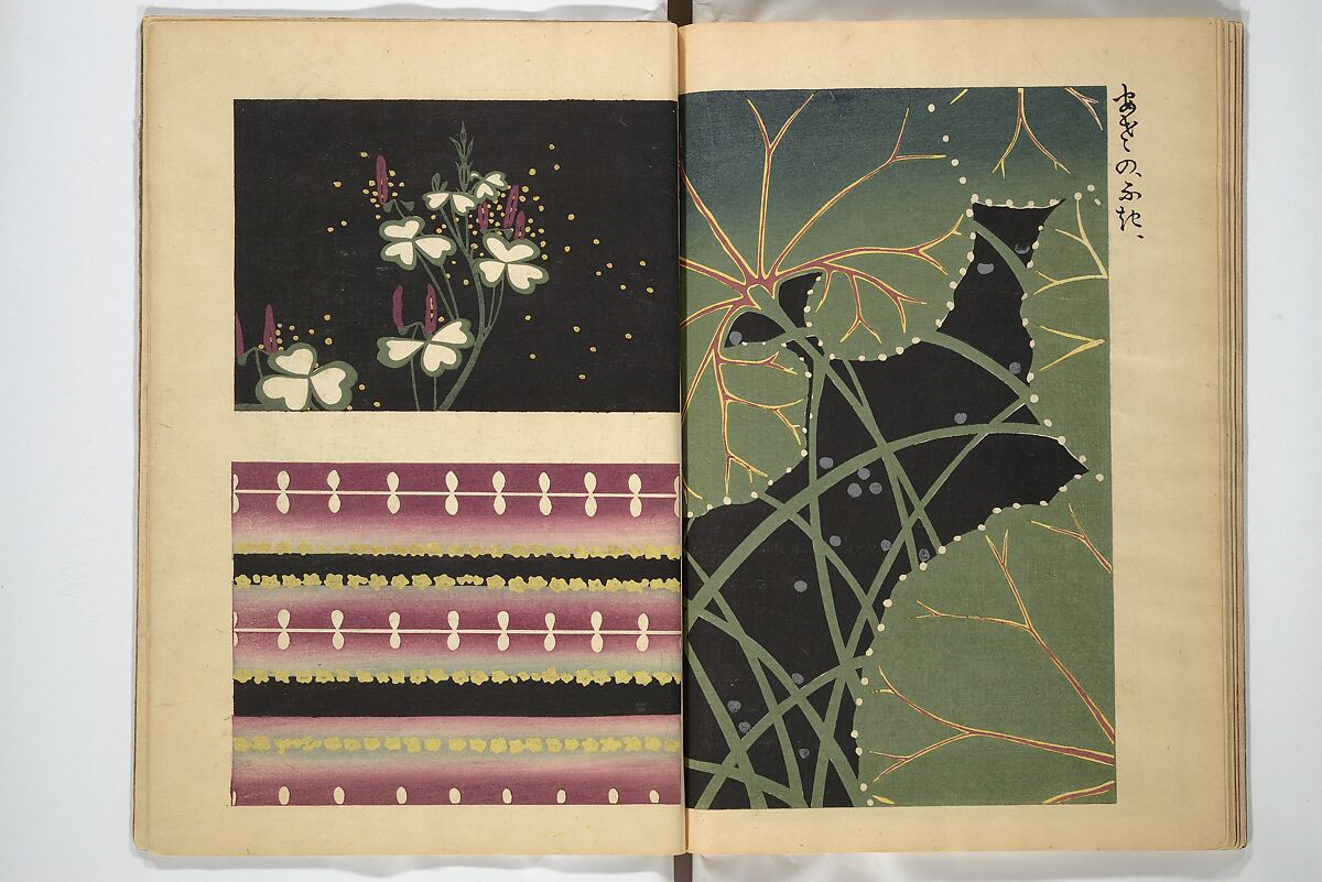 Practical Sketchbook (Ōyō manga) 応用漫画, Ogino Issui 荻野一水 (Japanese, active early 20th century), Set of two woodblock printed books; ink and color on paper, Japan