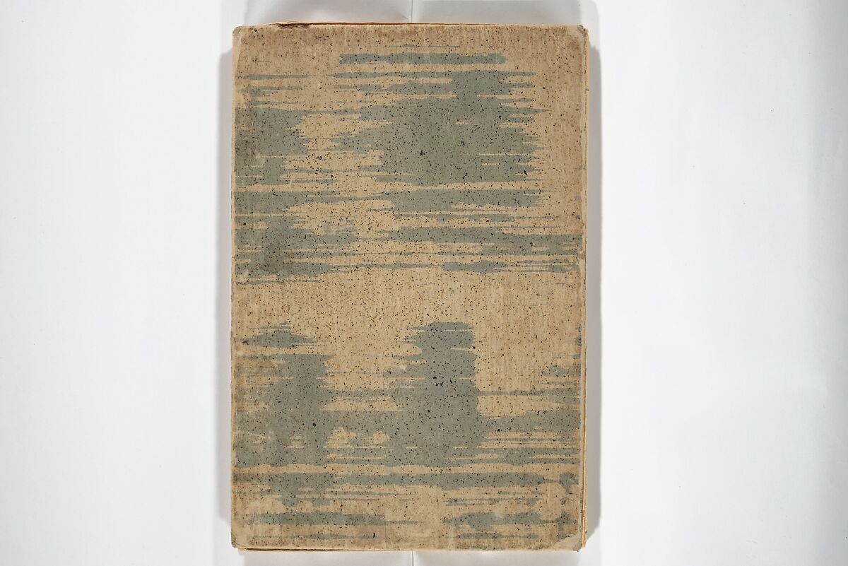 Album of Calligraphy and Painting (Shoga jō) 書画帖, Tsukioka Settei (Japanese, 1710–1786), Woodblock printed book (orihon, accordion-style); ink and color on paper, Japan