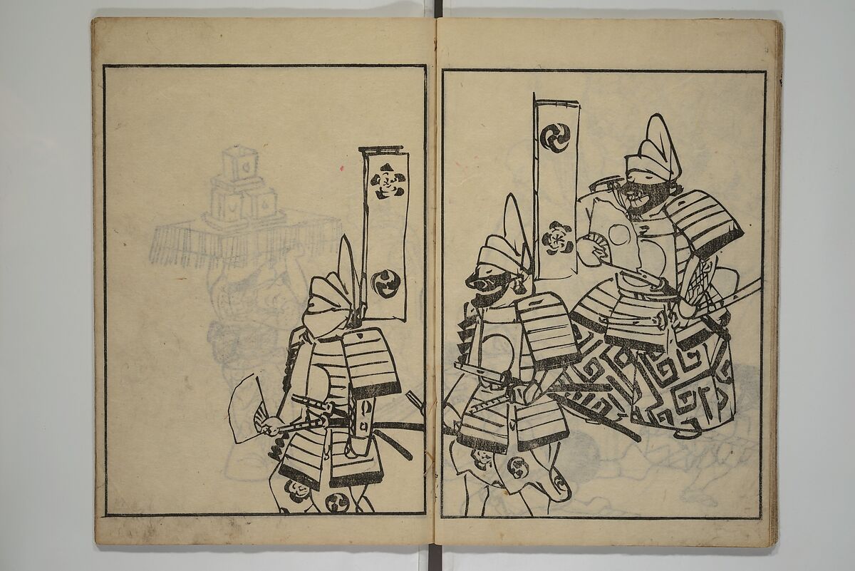 People of Yamato (Japan) Picture Album (Yamato jinbutsu gafu) 倭人物画譜, Yamaguchi Soken 山口素絢 (Japanese, 1759–1818), Set of three woodblock printed books; ink on paper, Japan