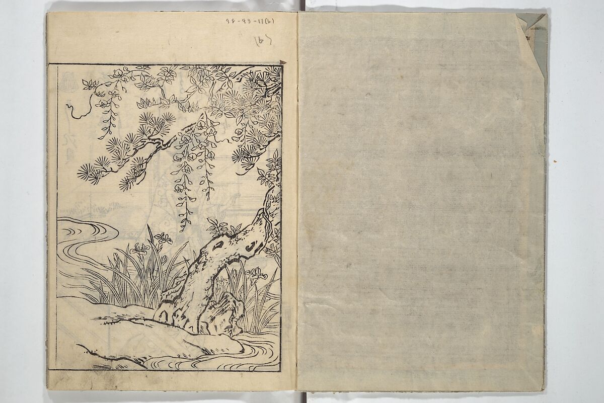 Picture Book of Poems on Shells (Kyōkun chūkai ehon kai kasen) 教訓註解絵本貝歌仙, Nishikawa Sukenobu 西川祐信 (Japanese, 1671–1750), Set of three woodblock printed books; ink on paper, Japan