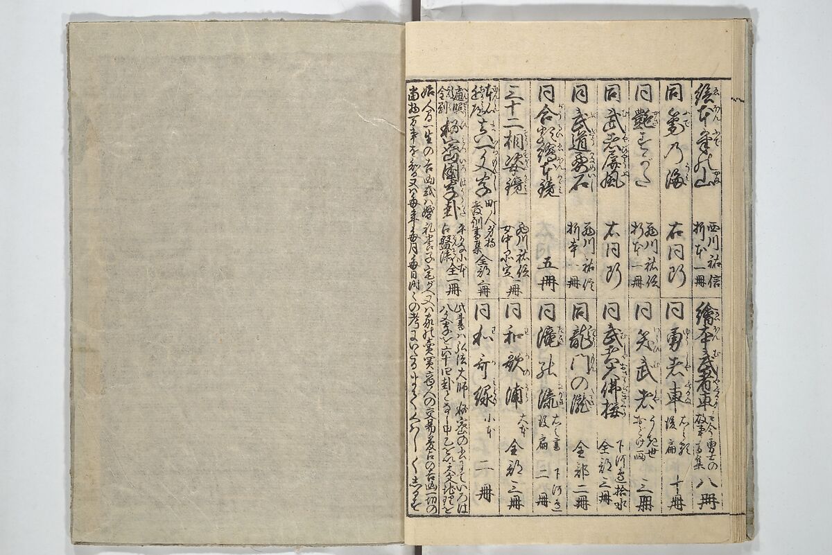 Picture Book of Poems on Shells (Kyōkun chūkai ehon kai kasen) 教訓註解絵本貝歌仙, Nishikawa Sukenobu 西川祐信 (Japanese, 1671–1750), Set of three woodblock printed books; ink on paper, Japan