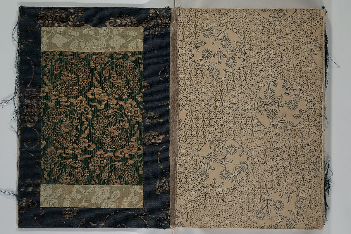 Picture Book of Ogura Hill (Ehon ogurayama) 絵本小倉山, Nishikawa Sukenobu 西川祐信 (Japanese, 1671–1750), Set of three woodblock-printed books bound as one volume; ink on paper, Japan