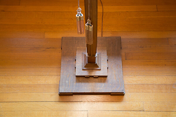 Living Room from the Francis W. Little House: Windows and paneling, Frank Lloyd Wright (American, Richland Center, Wisconsin 1867–1959 Phoenix, Arizona), Oak, leaded glass, American