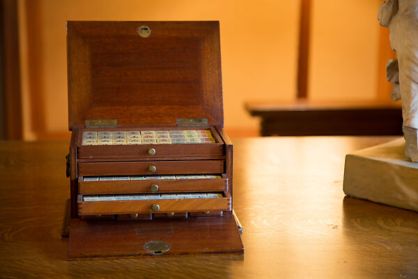 Living Room from the Francis W. Little House: Windows and paneling, Frank Lloyd Wright (American, Richland Center, Wisconsin 1867–1959 Phoenix, Arizona), Oak, leaded glass, American