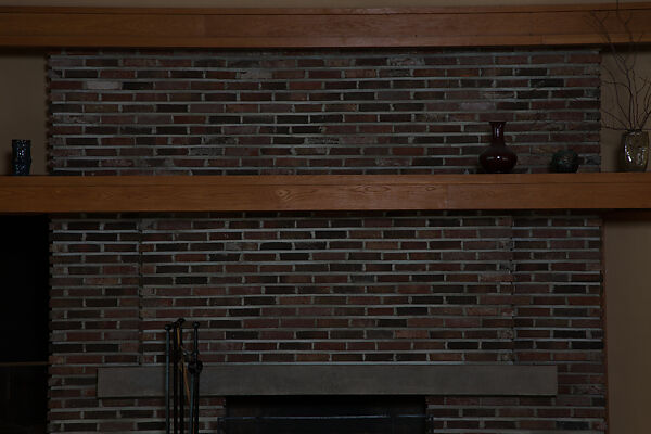 Living Room from the Francis W. Little House: Windows and paneling, Frank Lloyd Wright (American, Richland Center, Wisconsin 1867–1959 Phoenix, Arizona), Oak, leaded glass, American