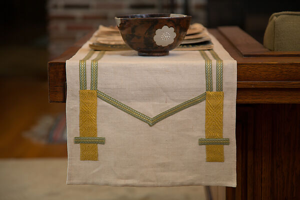 Living Room from the Francis W. Little House: Windows and paneling, Frank Lloyd Wright (American, Richland Center, Wisconsin 1867–1959 Phoenix, Arizona), Oak, leaded glass, American