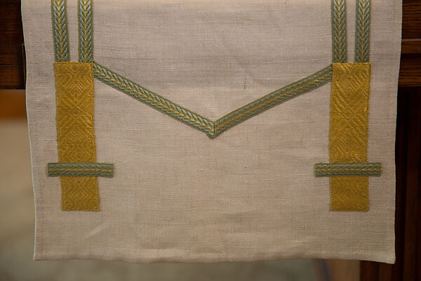 Living Room from the Francis W. Little House: Windows and paneling, Frank Lloyd Wright (American, Richland Center, Wisconsin 1867–1959 Phoenix, Arizona), Oak, leaded glass, American