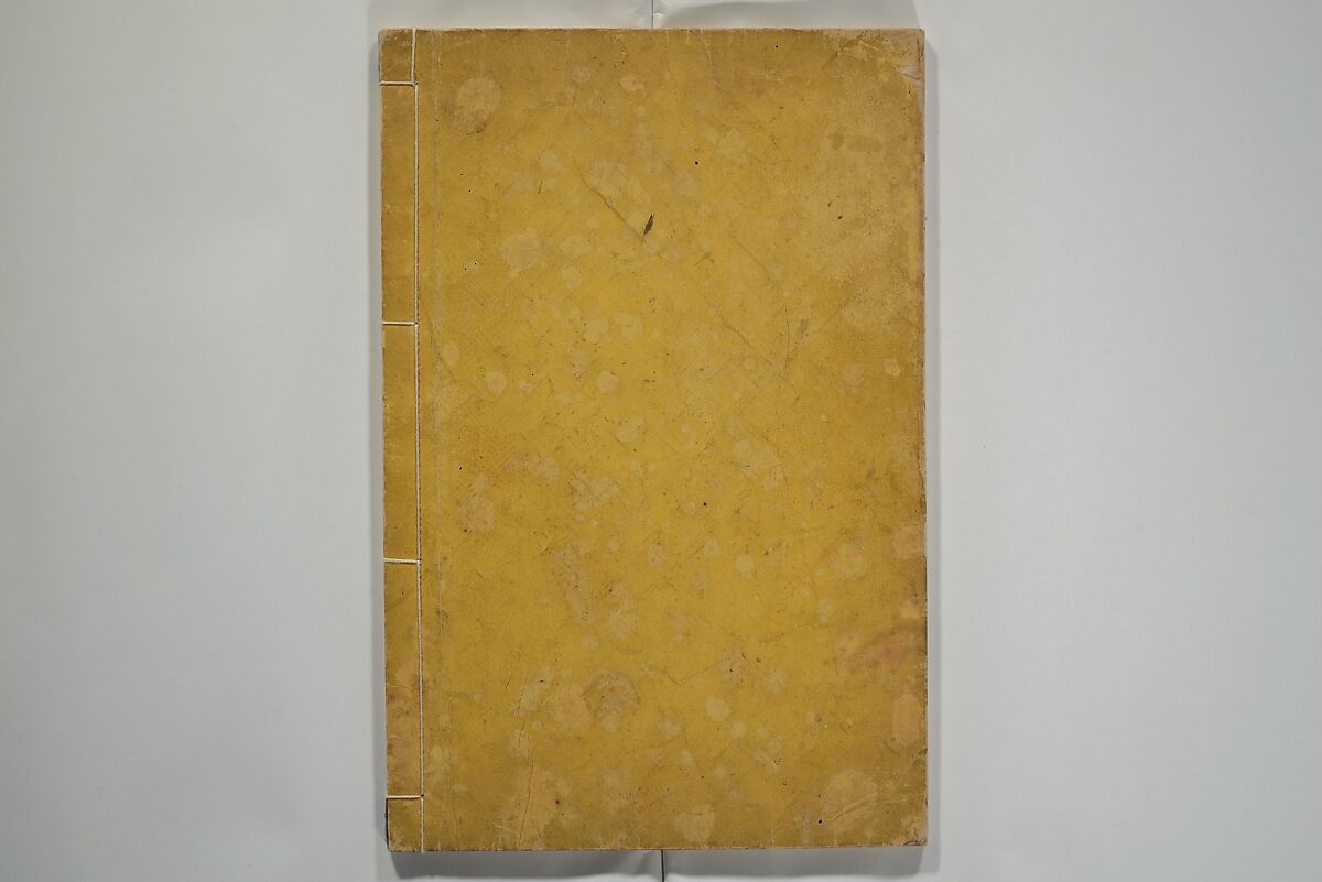 Gathering of the Jewels (Tama hiroi), Nukina Kaioku 貫名海屋 (Japanese, 1778–1863), Set of two woodblock printed books; ink and color on paper, Japan