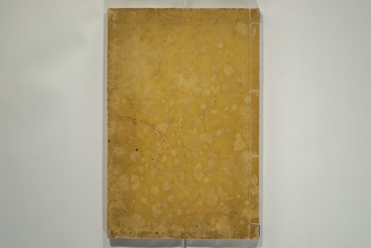 Gathering of the Jewels (Tama hiroi), Nukina Kaioku 貫名海屋 (Japanese, 1778–1863), Set of two woodblock printed books; ink and color on paper, Japan