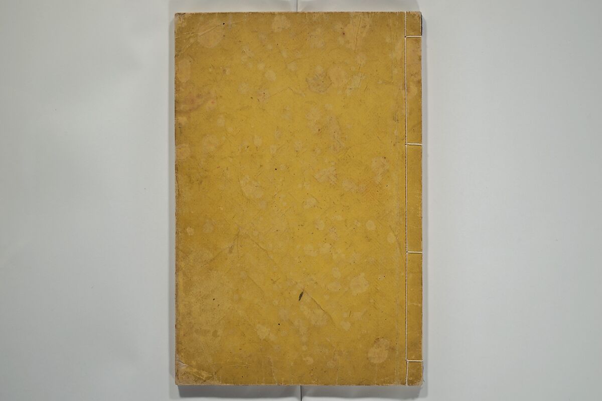 Gathering of the Jewels (Tama hiroi), Nukina Kaioku 貫名海屋 (Japanese, 1778–1863), Set of two woodblock printed books; ink and color on paper, Japan