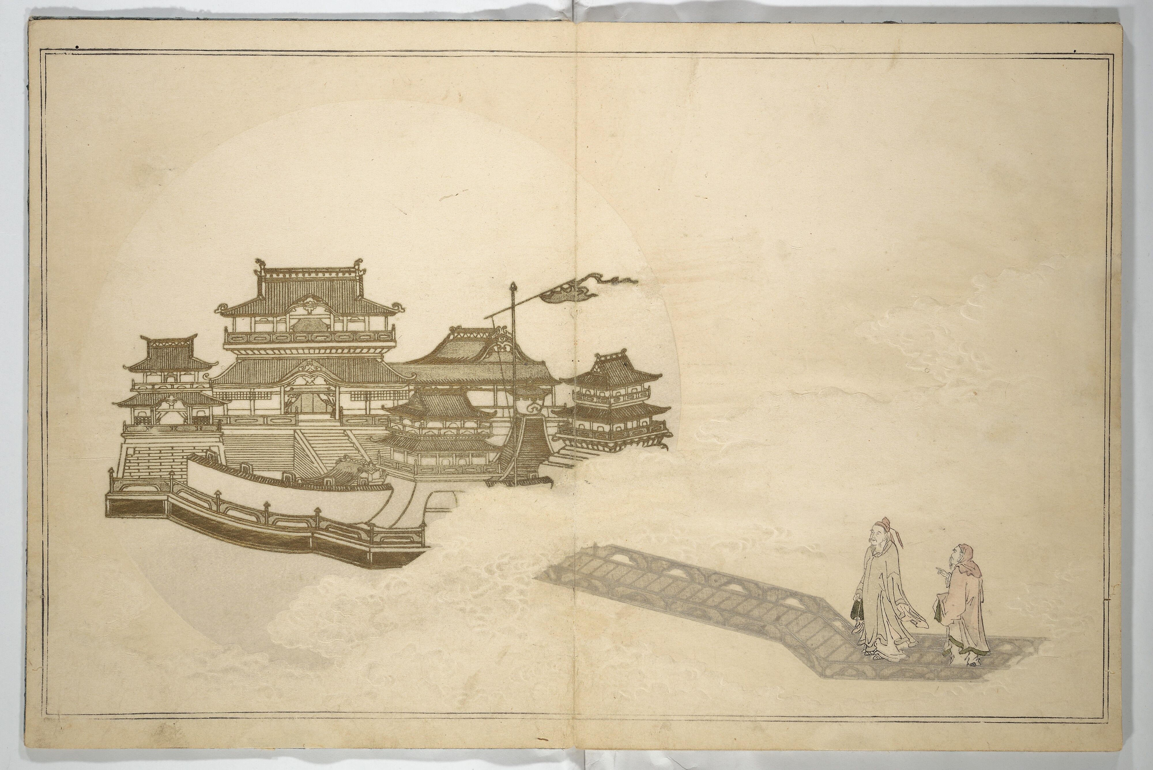 Kitagawa Utamaro 喜多川歌麿 - Moon-Mad Monk (Kyōgetsubō) 狂月坊