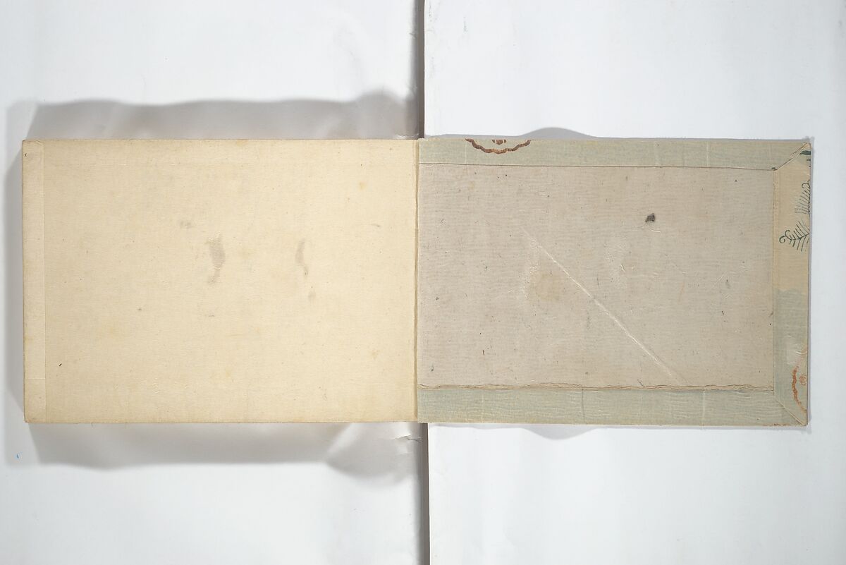 Compendium of Designs (Tekagami moyō setsuyō) 手鑑模様節用, Umemaru Yūzen 梅丸友染 (Japanese, active late 18th century), Woodblock printed book; ink, color, and mica on paper, Japan