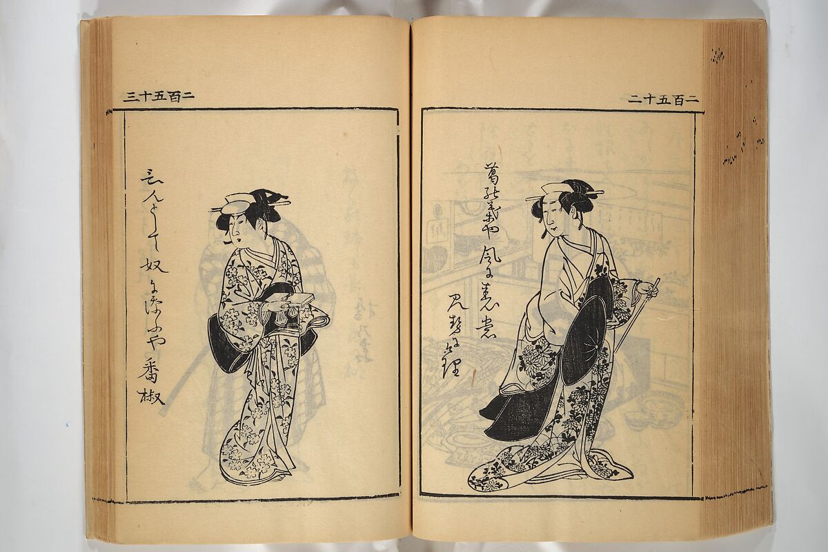 Compendium on Osaka Publications (A Book of Reproductions of Osaka Prints and Text), Unidentified artist Japanese, after various Osaka artists, Woodblock printed book; ink on paper, Japan