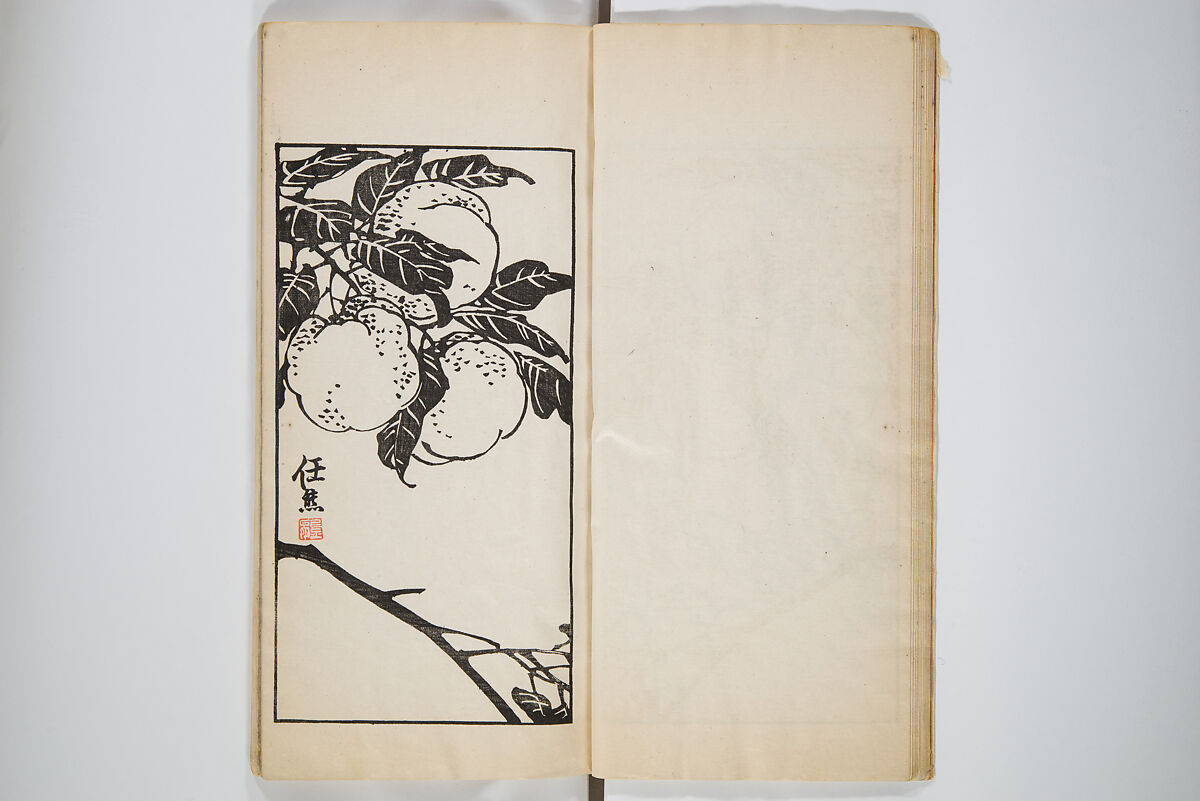 An Album of the Collection Belonging to Kochōshusai (The Courtesy Name of the Given Collector) (Kochōshusai shozō gassatsu) 蝴蜨秋斎所蔵畫冊, Unidentified artists Japanese, Set of two woodblock printed books bound as one volume; ink on paper, Japan