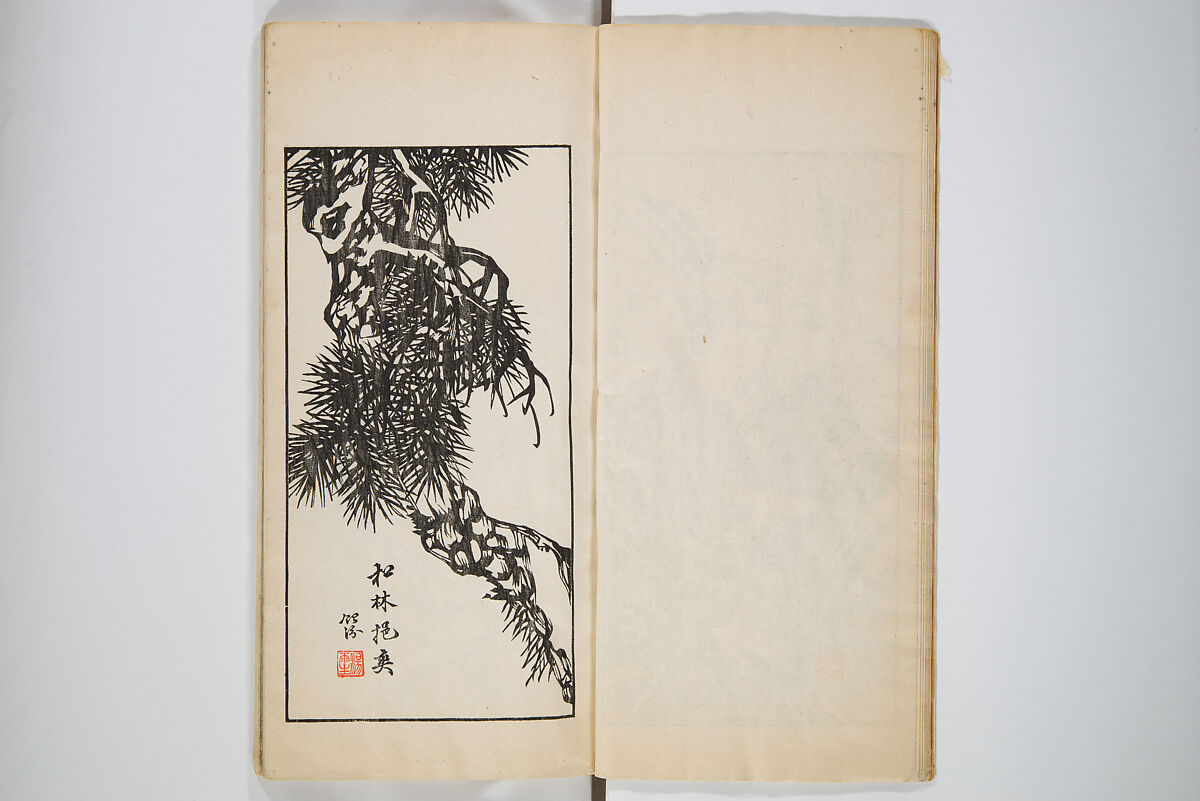 An Album of the Collection Belonging to Kochōshusai (The Courtesy Name of the Given Collector) (Kochōshusai shozō gassatsu) 蝴蜨秋斎所蔵畫冊, Unidentified artists Japanese, Set of two woodblock printed books bound as one volume; ink on paper, Japan
