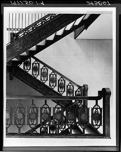 Staircase from Chicago Stock Exchange Building, Chicago