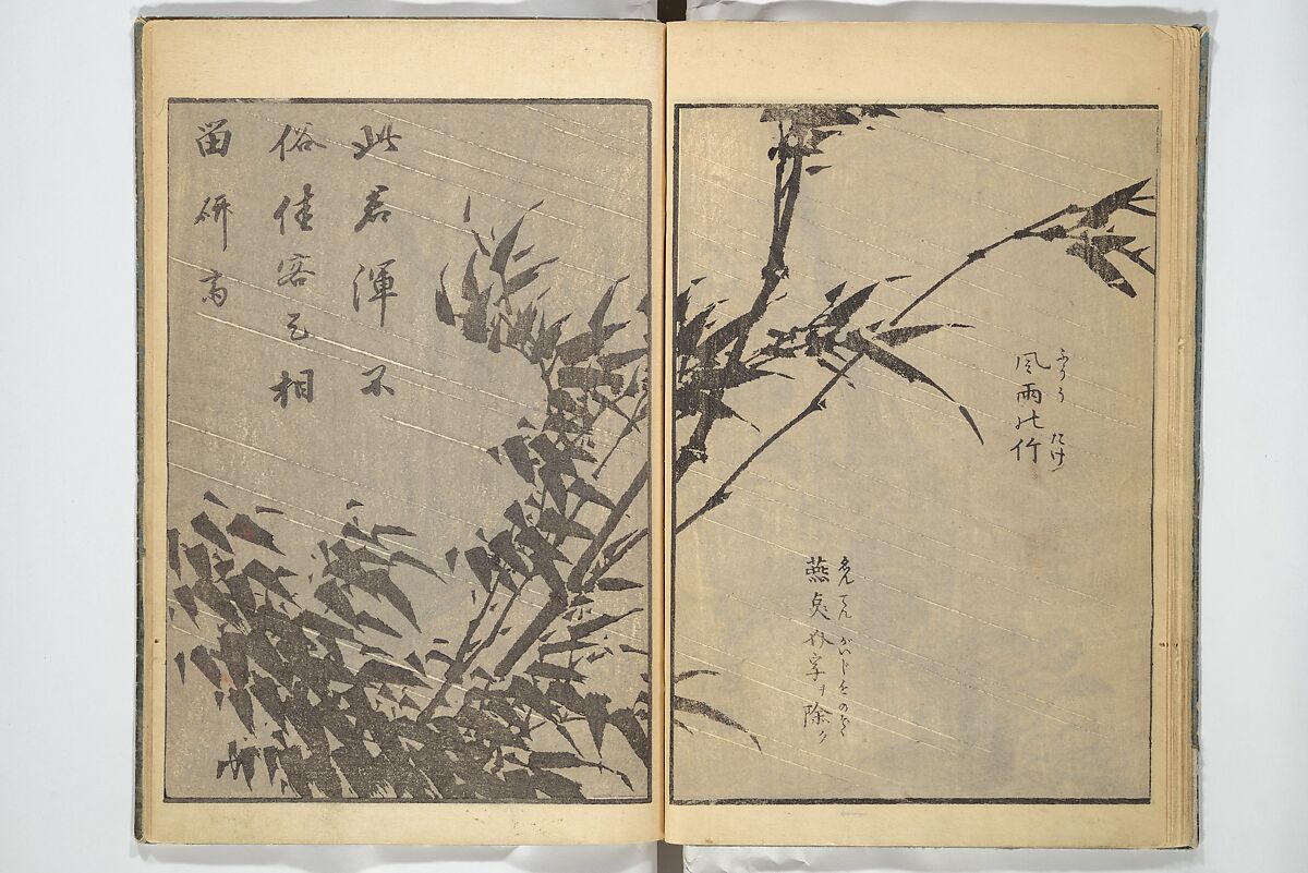Old Manji’s Cursive Picture Album (Manji-ō sōhitsu gafu) 卍翁艸筆画譜, Katsushika Hokusai 葛飾北斎 (Japanese, Tokyo (Edo) 1760–1849 Tokyo (Edo)), Woodblock printed book; ink on paper, Japan
