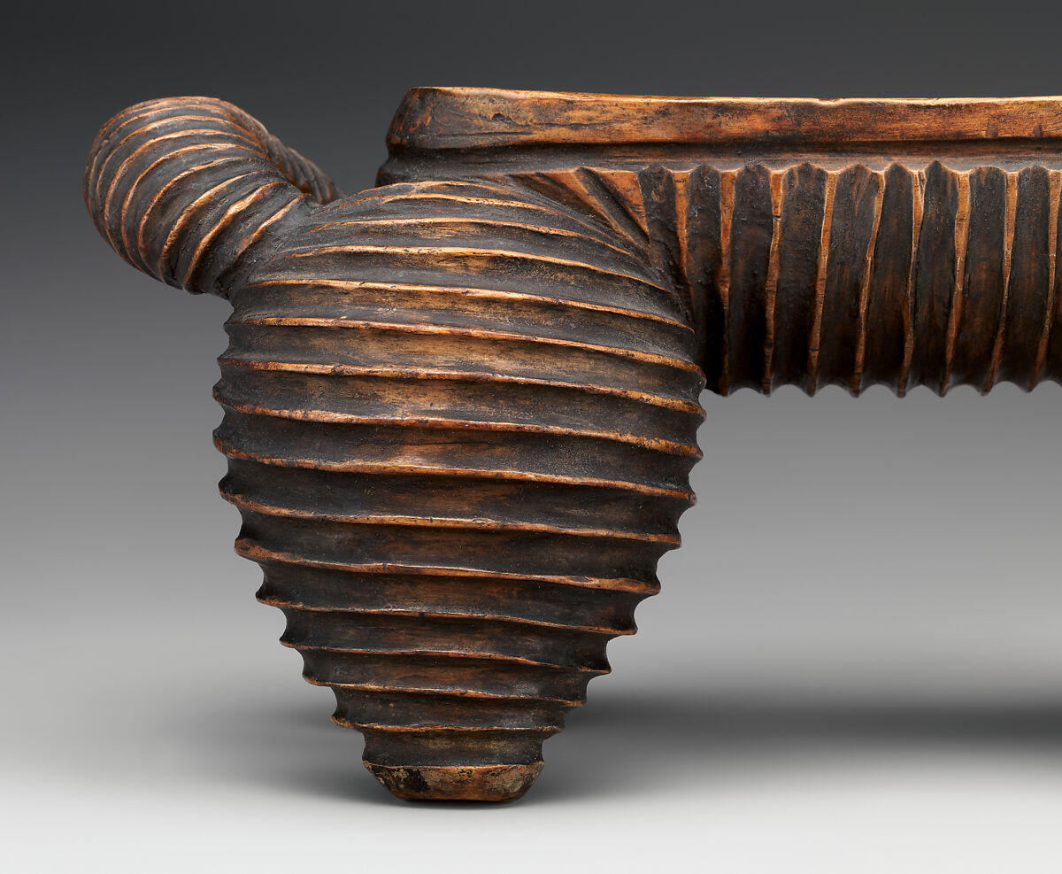 Zoomorphic headrest, Circle of "Unobadula" (active mid–late 19th century, KwaZulu-Natal, South Africa), Wood, Nguni peoples