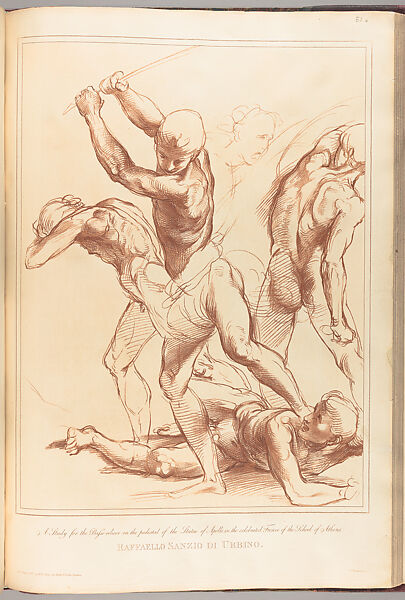 The Italian school of design : being a series of fac-similes of original drawings, William Young Ottley (British, Thatcham, Berkshire 1771–1836 London)