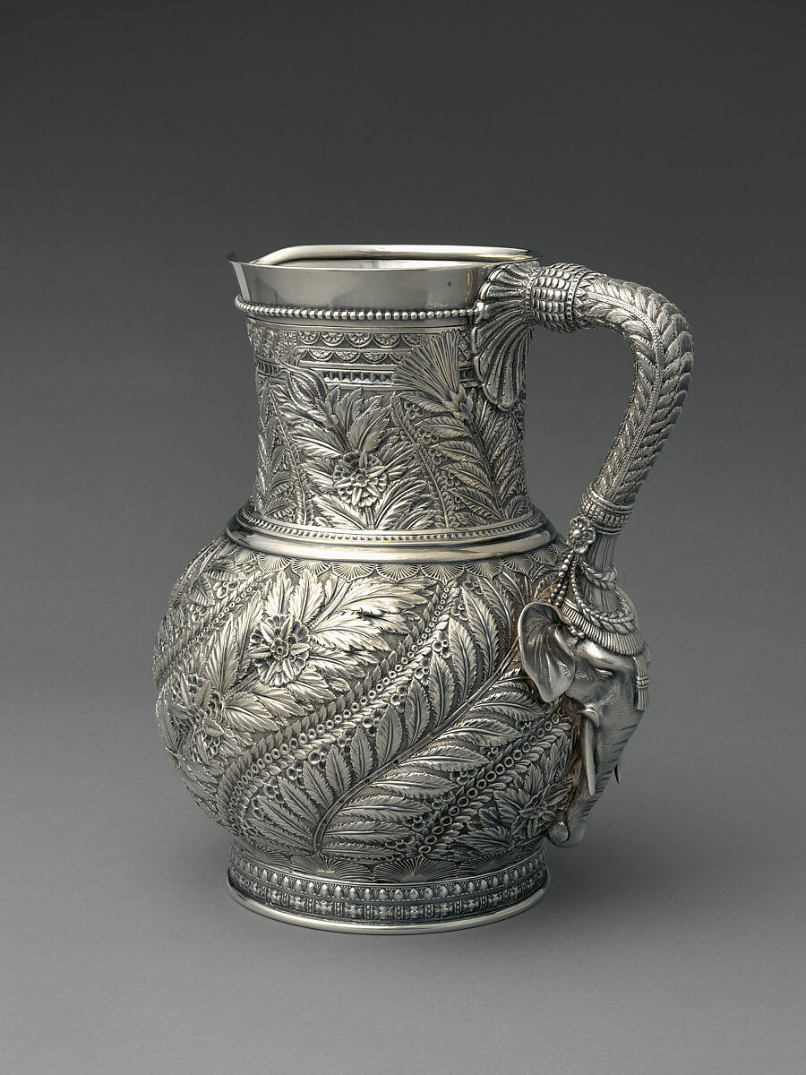 Pitcher, Tiffany &amp; Co. (1837–present), Silver, American