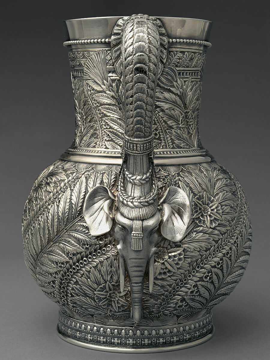 Pitcher, Tiffany &amp; Co. (1837–present), Silver, American