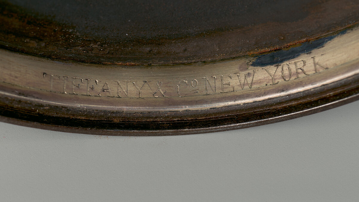 Candlestick, Tiffany &amp; Co. (1837–present), Iron, silver, gold, and copper, American