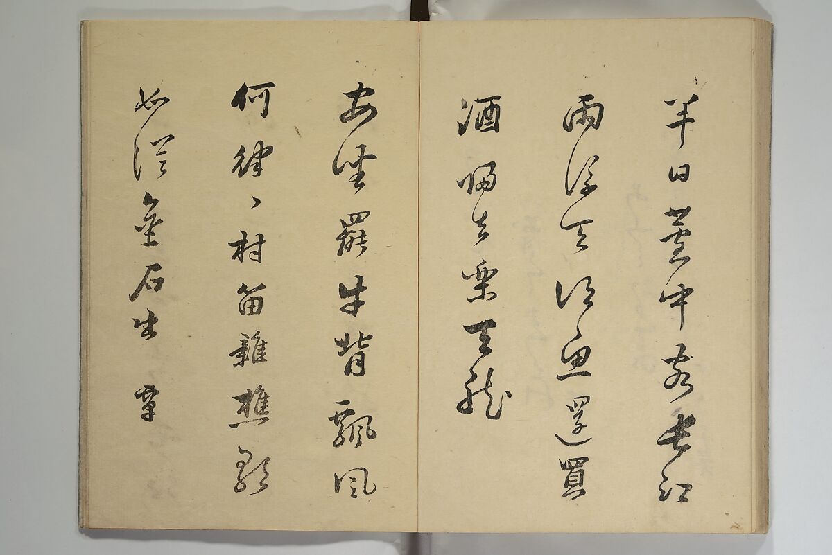 The Nanpo Album (Nanpo jō)  南畝帖, Nagayama Kōin (Hirotora) 長山孔寅画・蜀山人 (Japanese, 1765–1849), Woodblock printed book; ink and color on paper, Japan