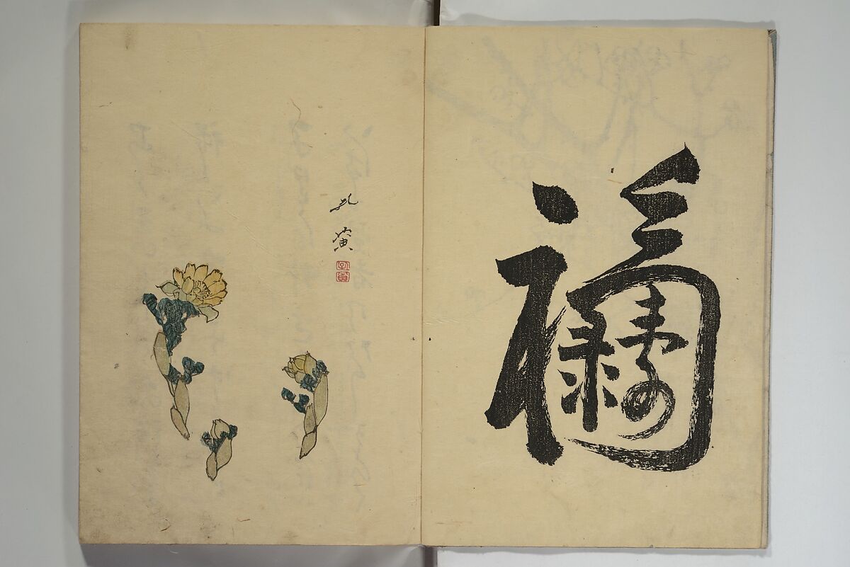The Nanpo Album (Nanpo jō)  南畝帖, Nagayama Kōin (Hirotora) 長山孔寅画・蜀山人 (Japanese, 1765–1849), Woodblock printed book; ink and color on paper, Japan