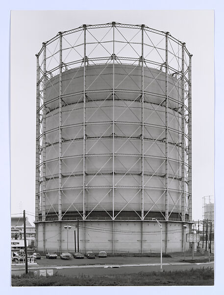 Gas Tanks (Germany, Belgium, United States, and Great Britain), Bernd and Hilla Becher (German, active 1959–2007), Gelatin silver prints